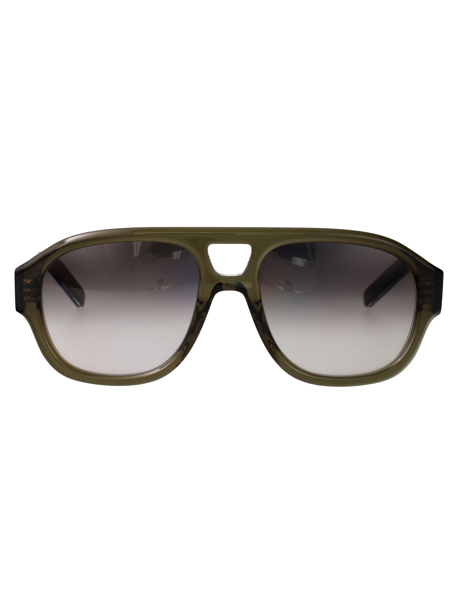 Gv40137u 95p Green Acetate Sunglasses