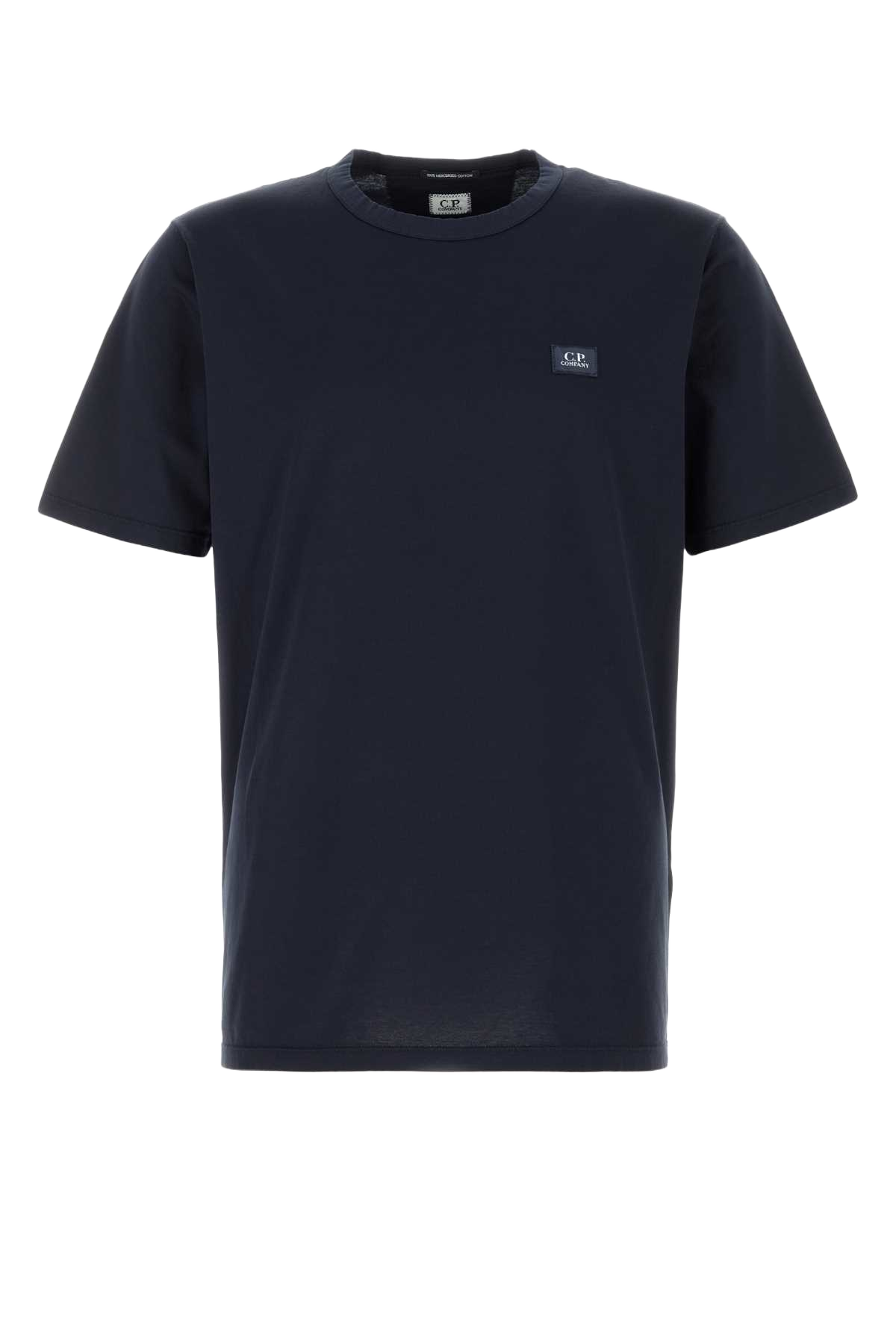 Midnight Blue Cotton T-Shirt Totaleclipse Exterior