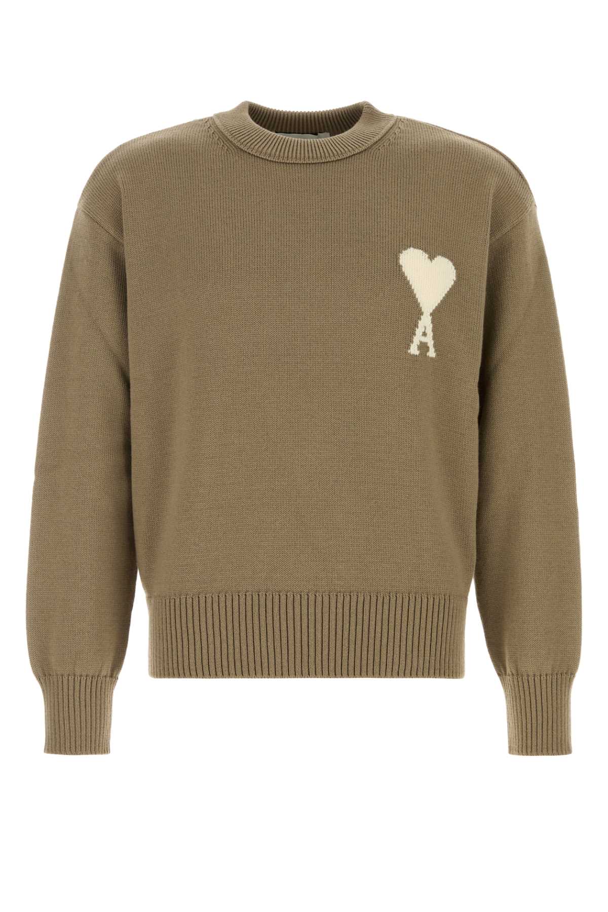 Uks859kn0156 A117 Beigetaupeecru Exterior: Virgin Wool Cotton Maglie