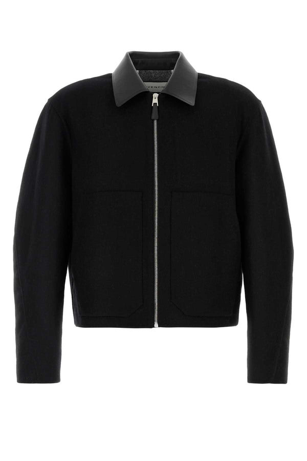 Givenchy With Exterior: 100% Wool jacket in black