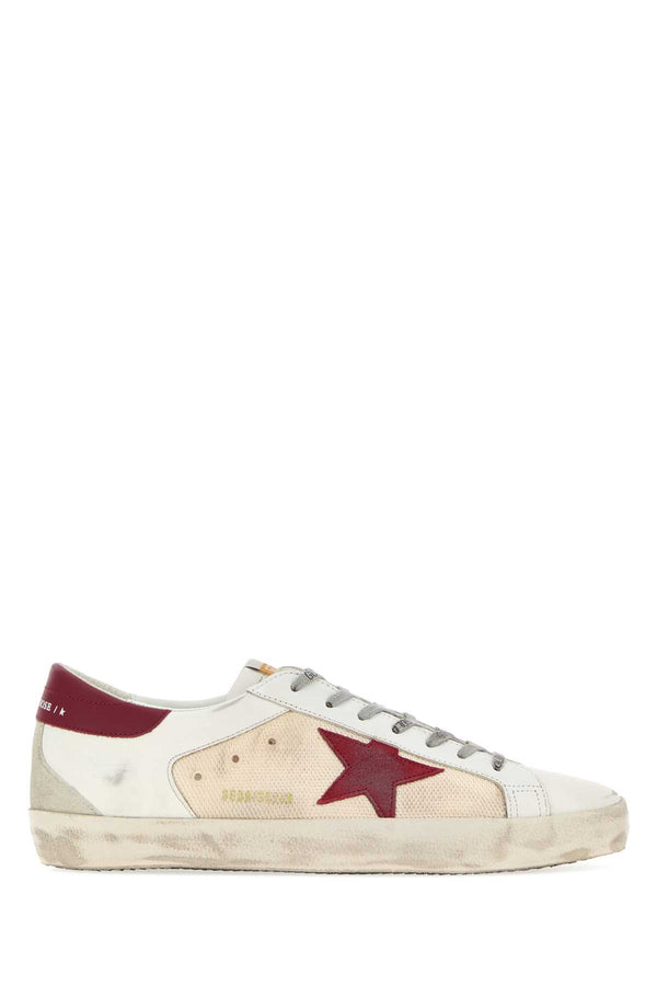 Golden Goose Deluxe Brand Leather Exterior: 100% Leather sneaker in white