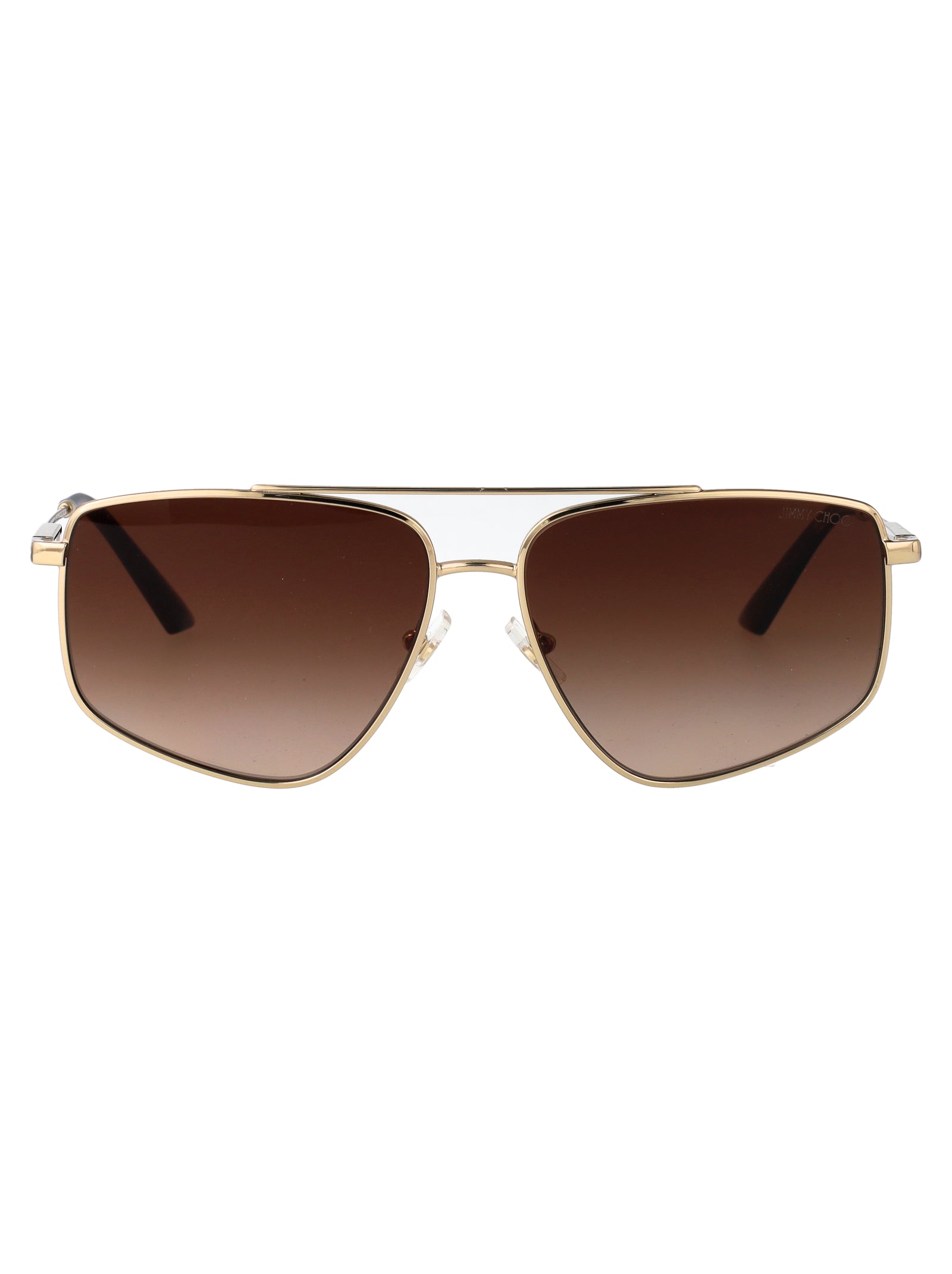 0jc4011 300613 Oro Pallido Steel Sunglasses