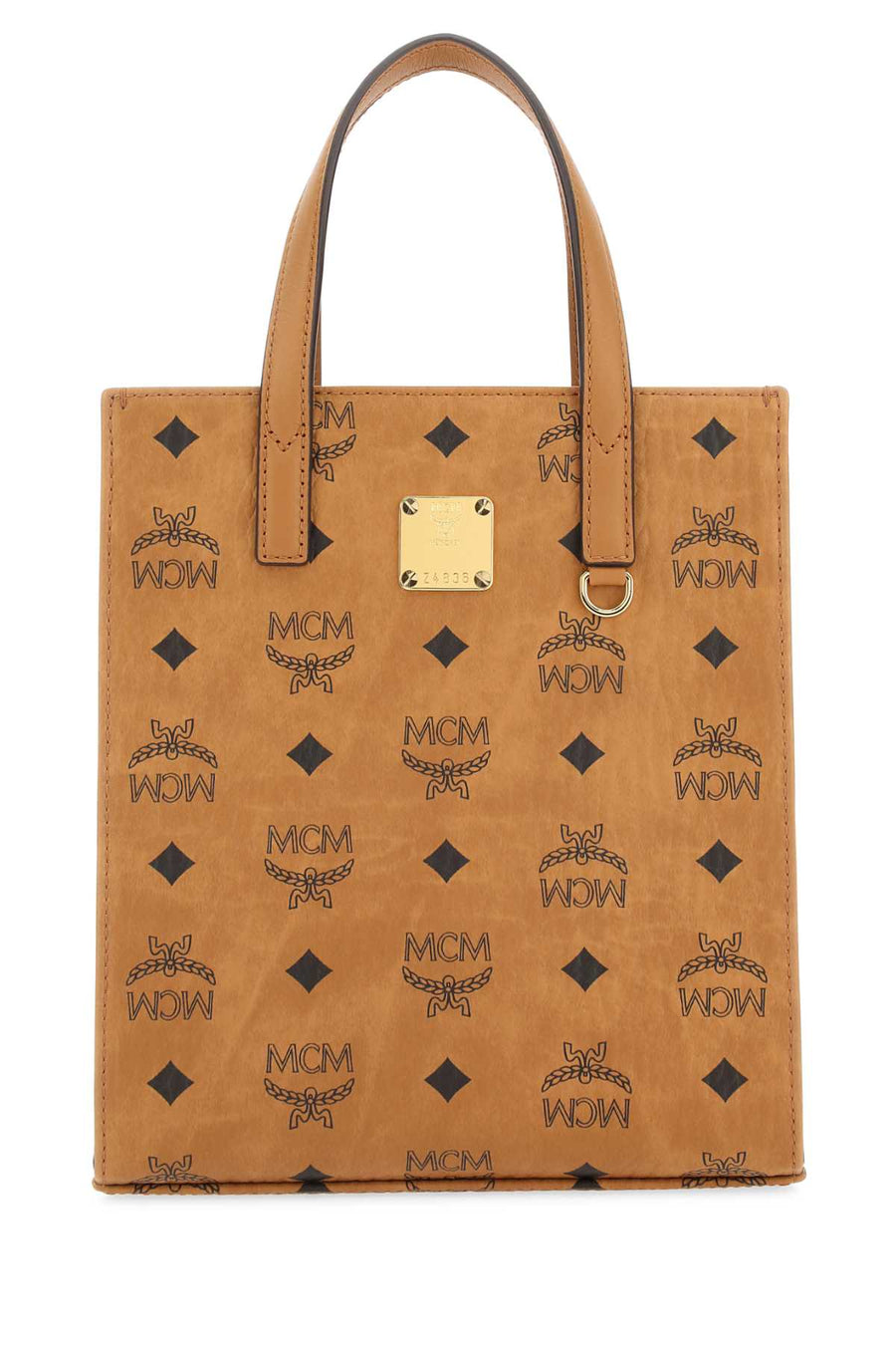 MCM 63% Polyurethane tote bag in beige
