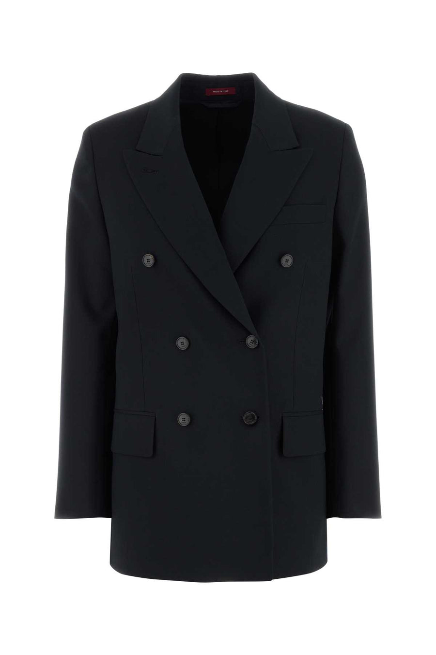 Gucci Exterior: 100% Wool; Lining: 100% Viscose blazer in blue
