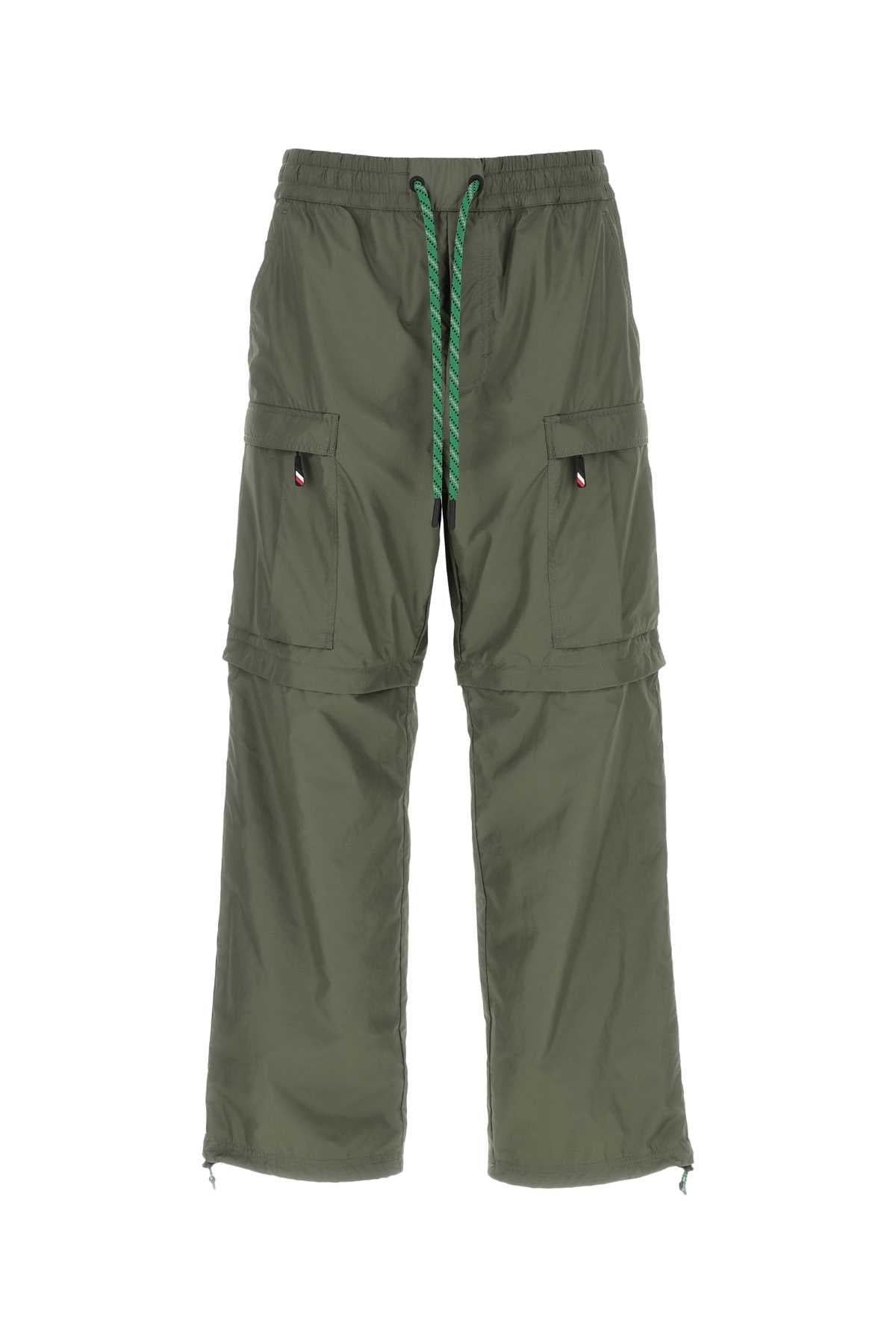 Army Green Moncler Grenoble Day-Namic Cargo Pant Olive Exterior: Polyester Pantaloni