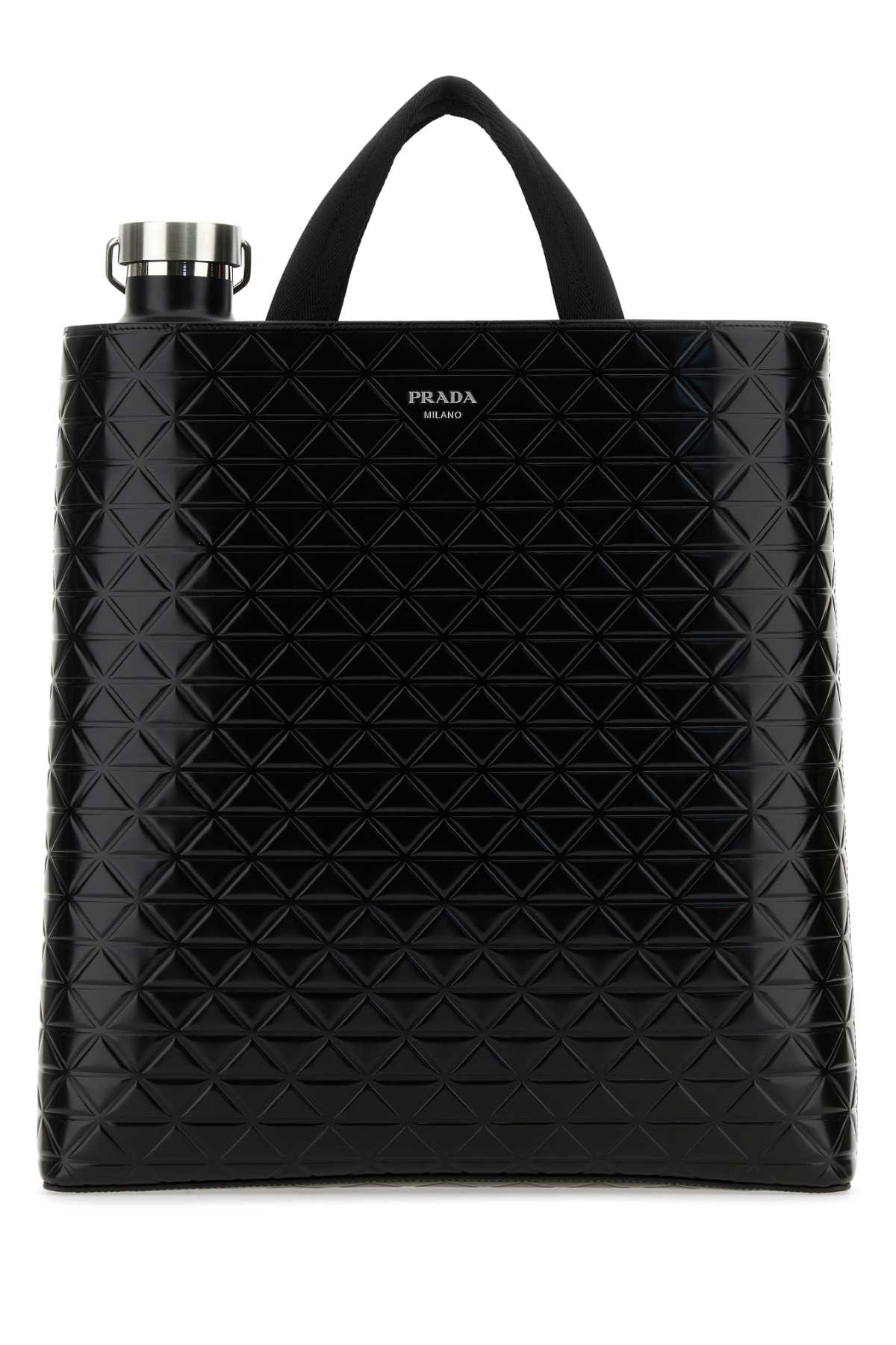 Black Leather Shopping Bag Nero Vitello Borse A Mano