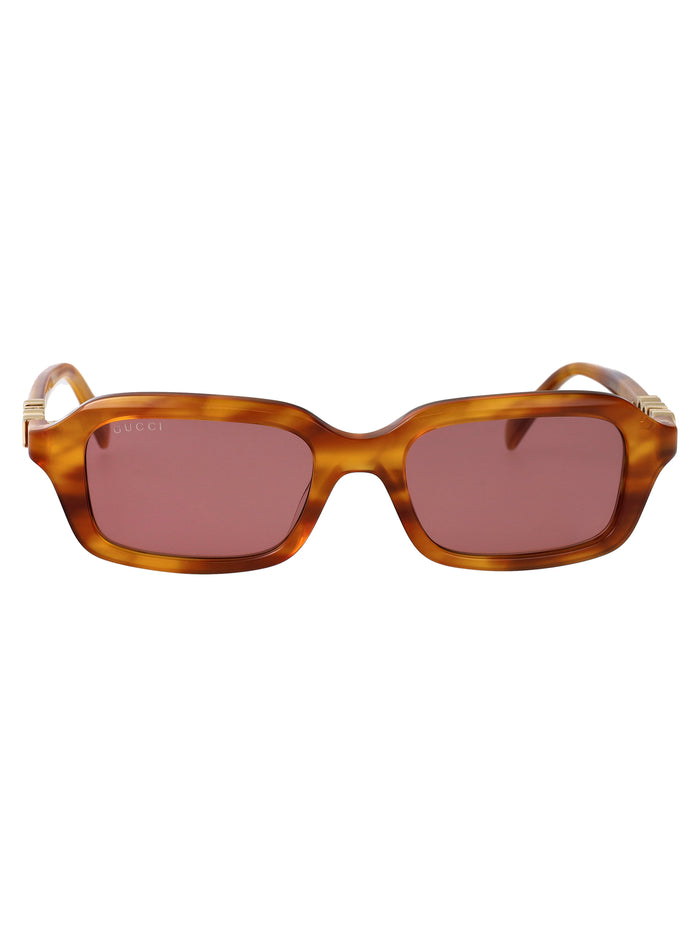 Gg2152s Havana-havana-red Acetate Sunglasses