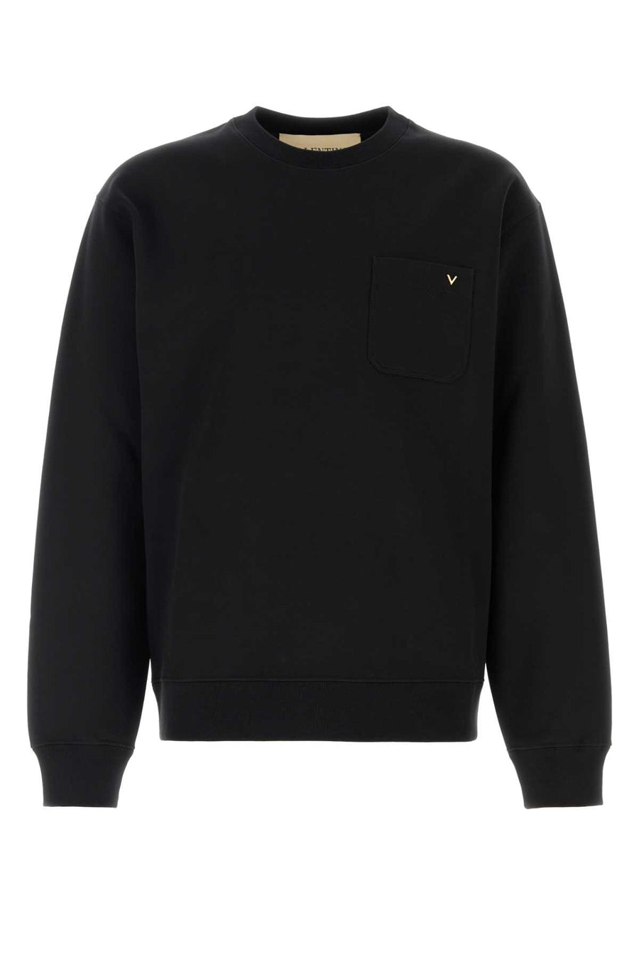 Valentino Garavani 100% Cotton sweatshirt in black