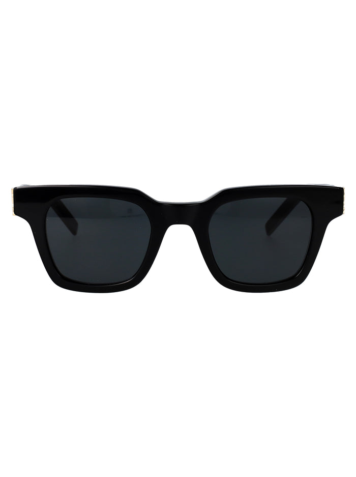 Sl M157 001 Black-black-black Acetate Sunglasses