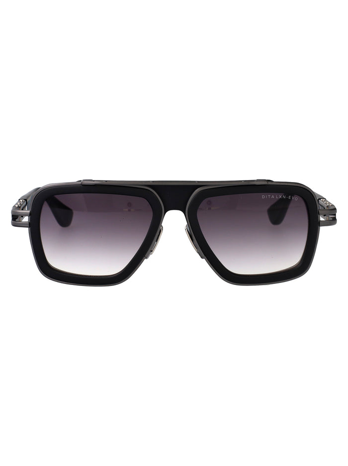 Lxn-Evo Matte Black - Iron Titanium Sunglasses