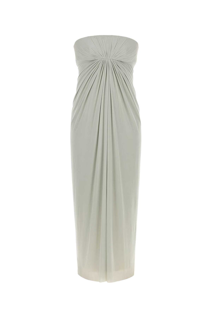 Pastel Green Jersey Long Dress Ghiaccio483 Abiti