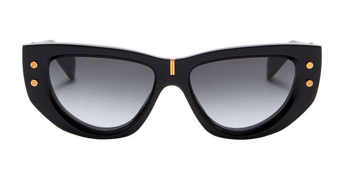 B-Muse - Black Gold Nd Acetate Sunglasses