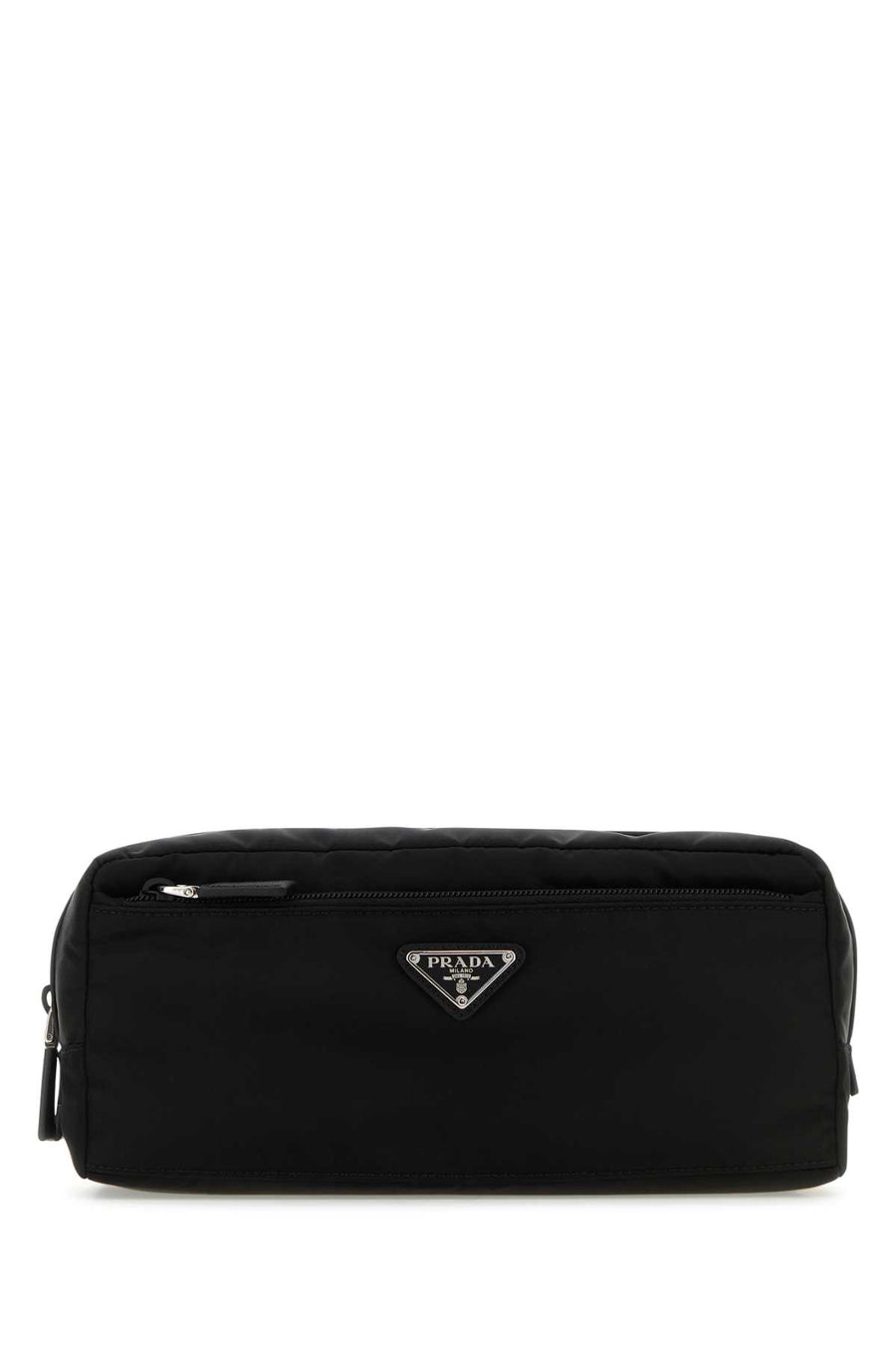 Prada Case 100% recycled polyamide travel wallet in black