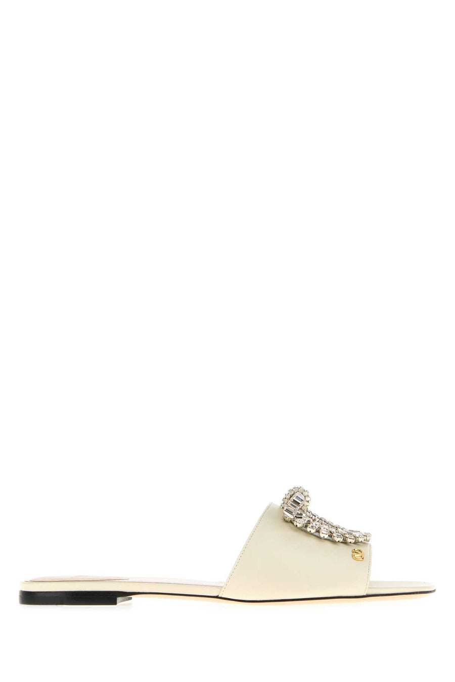 Valentino Garavani Valentino Exterior: 100% Leather mule in beige