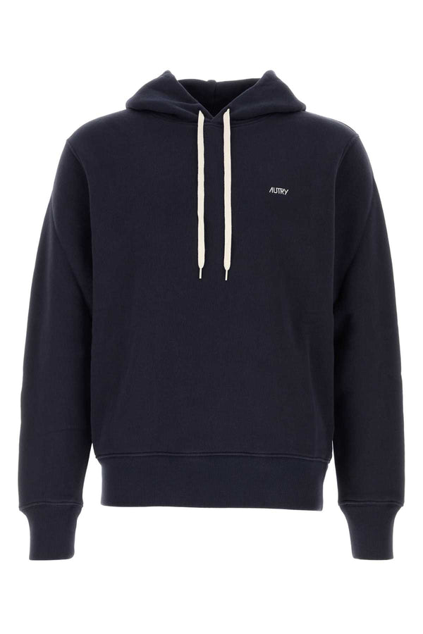 Autry Autry 100% Cotton hoodie in navy