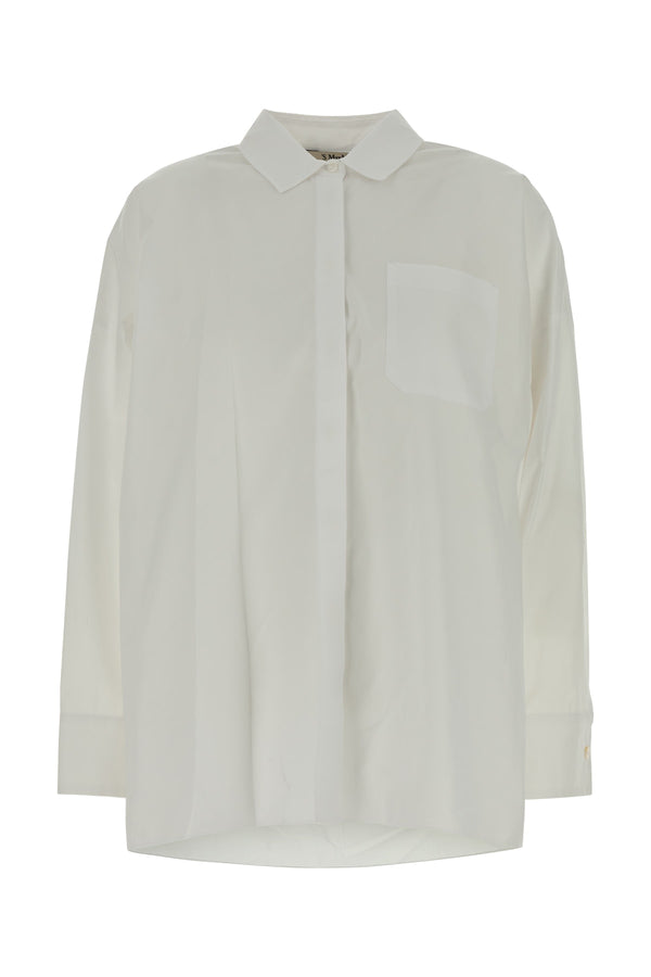 S Maxmara 100% Cotton jacket in white