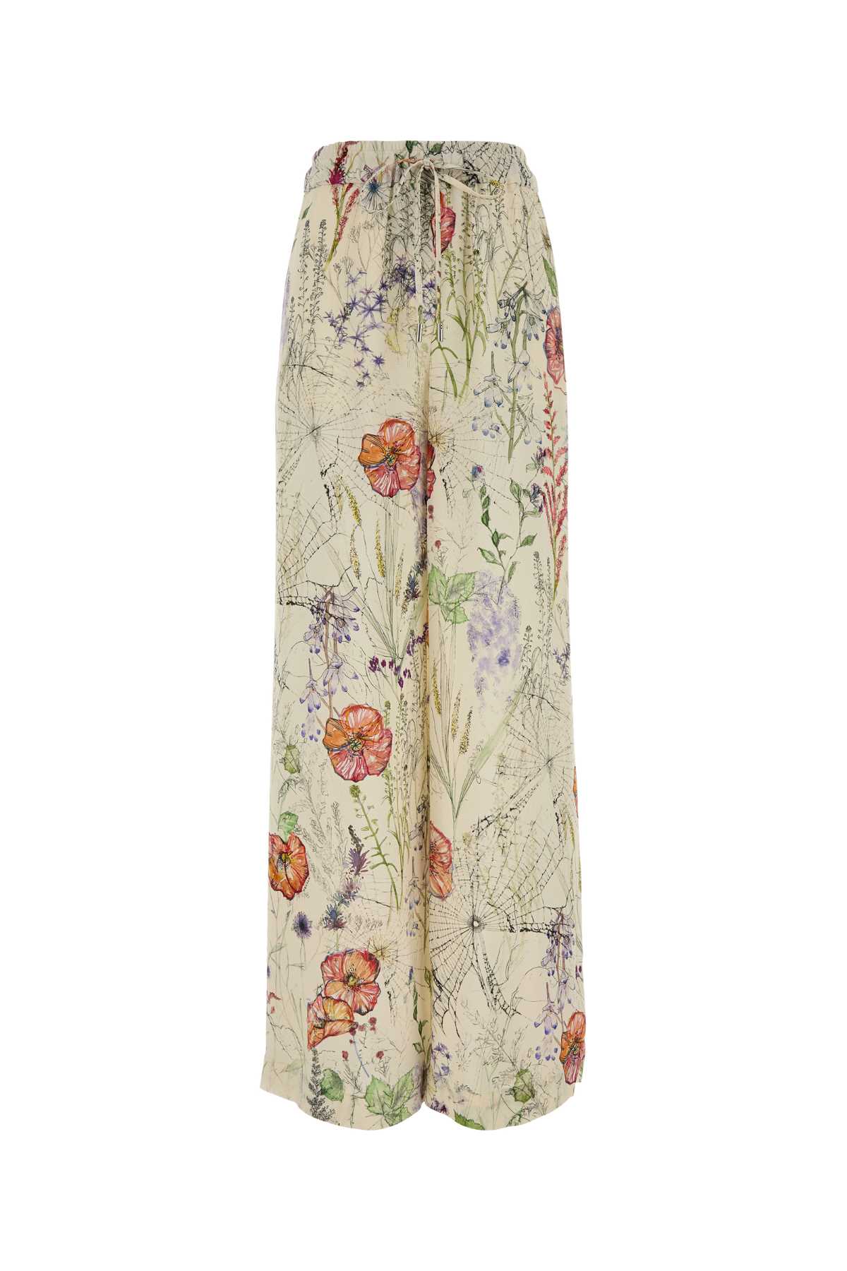 Ivory Exterior: Viscose Pantaloni