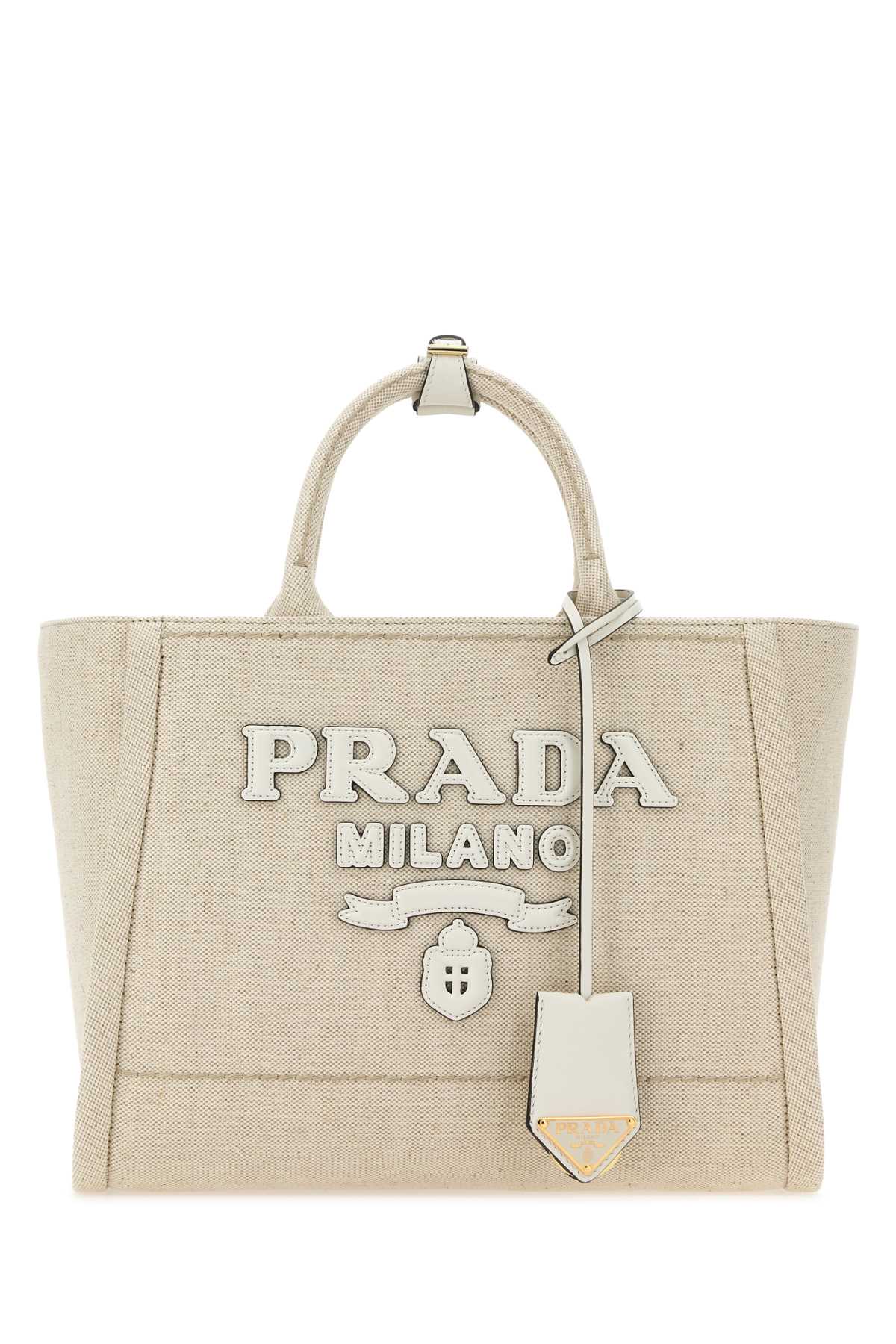 Sand Canvas Shopping Bag Naturalebianco Borse A Mano