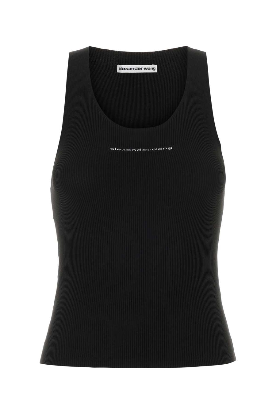 Alexander Wang 90% Nylon tank top in black