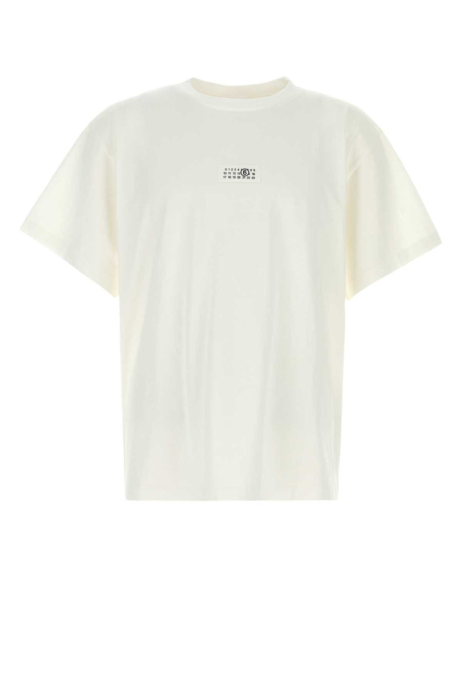 MM6 Maison Margiela 100% Cotton t-shirt in white