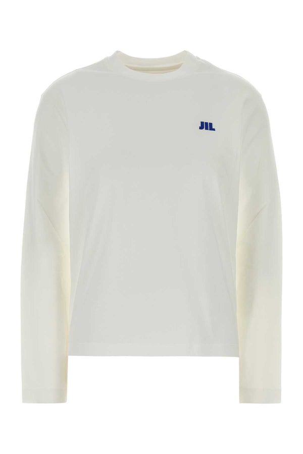 Jil Sander 100% Cotton t-shirt in white