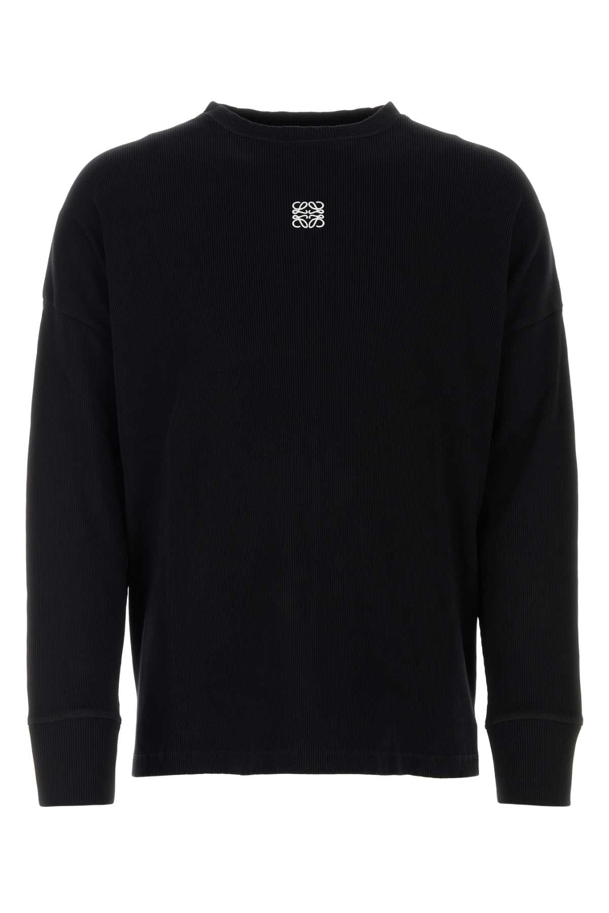 Black Cotton T-shirt