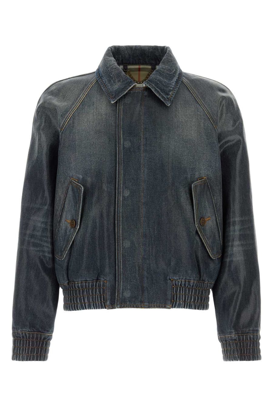 Burberry 100% Cotton jacket in blue