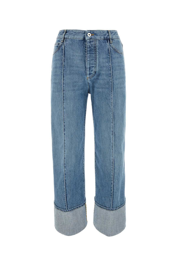 Bottega Veneta 100% Cotton jeans in blue