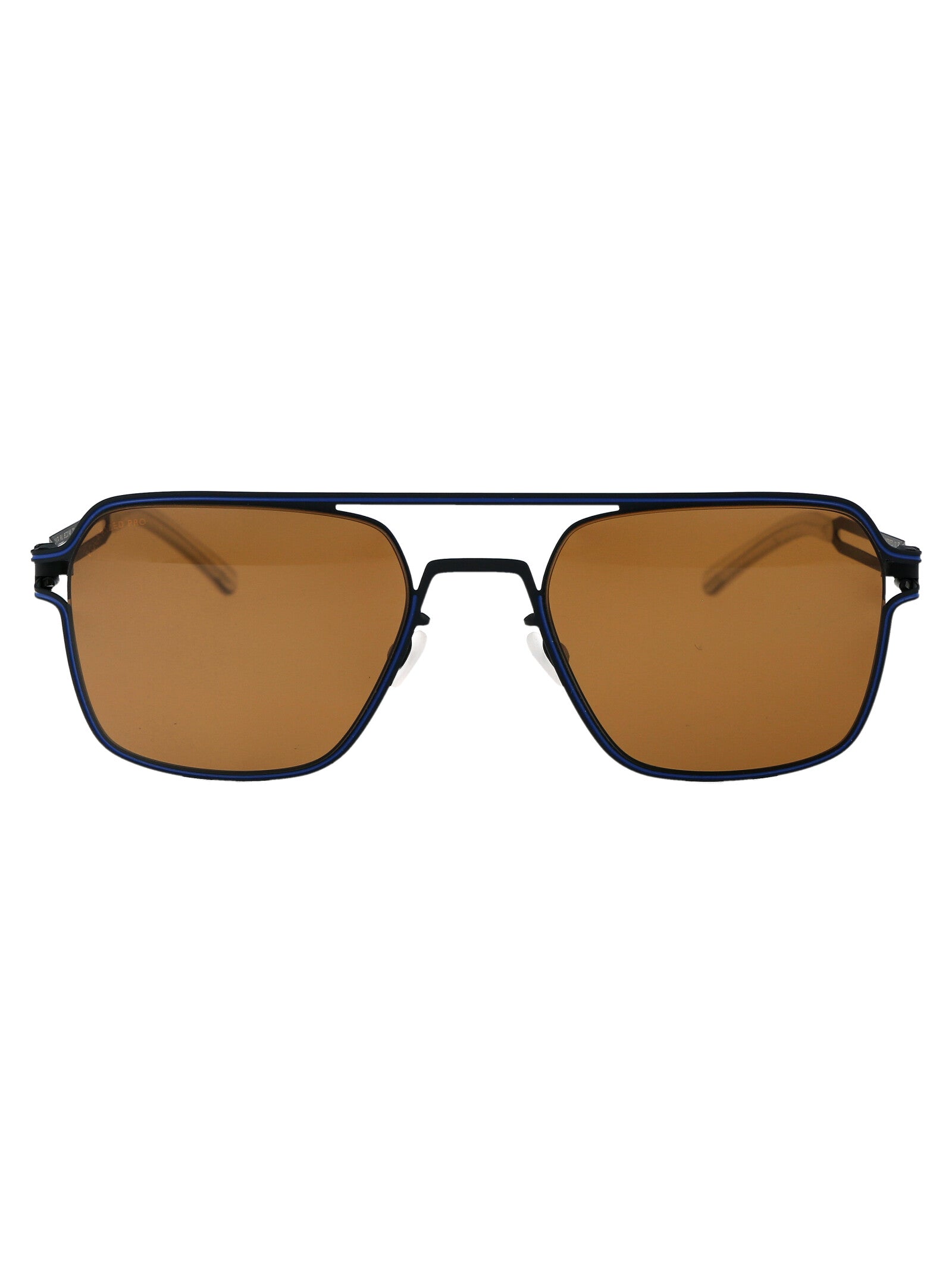 RIKU 514 Indigo/yale Blue Polpro Amber Brown Steel Sunglasses
