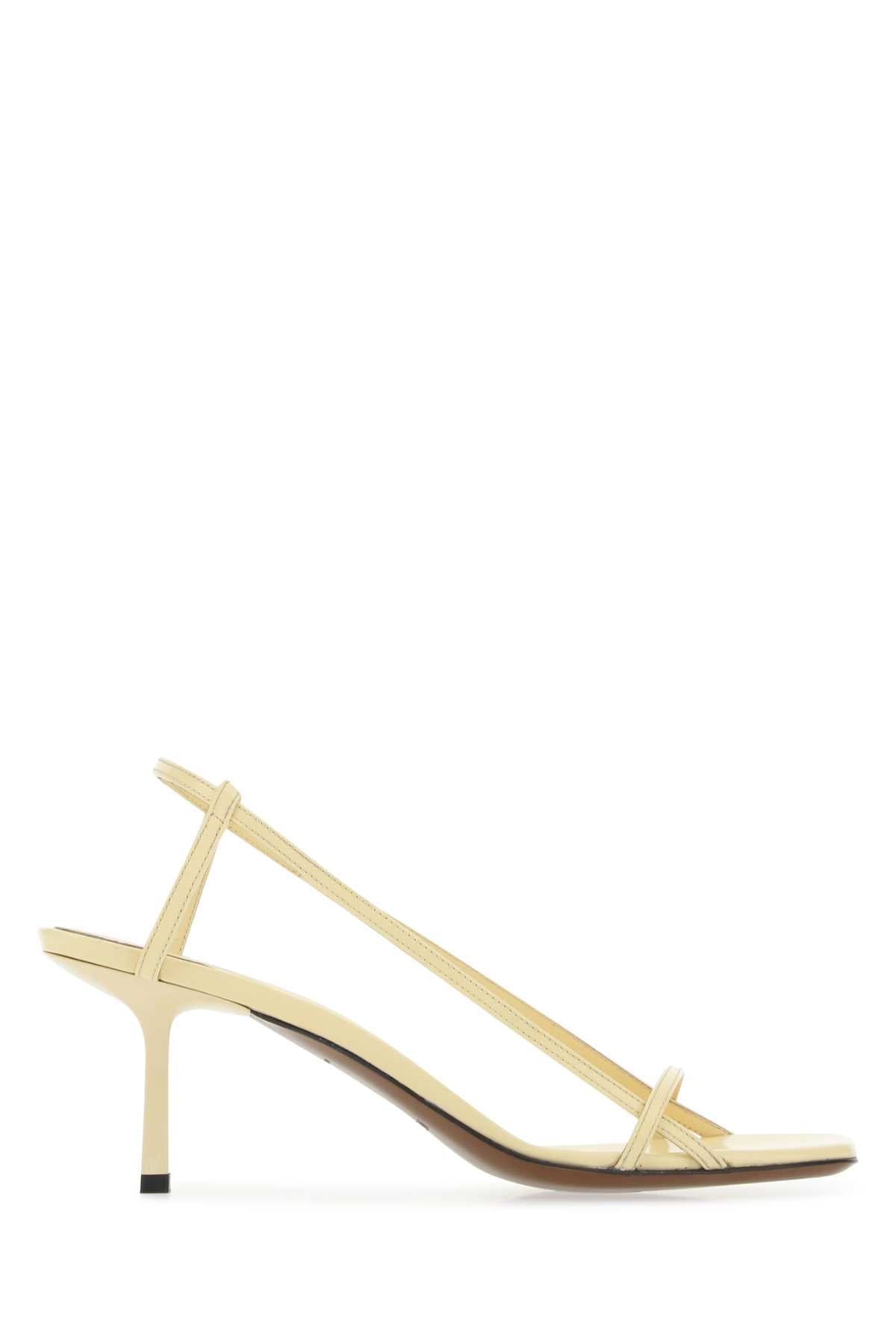 Cream Leather Merga Sandals Alabaster Sandali