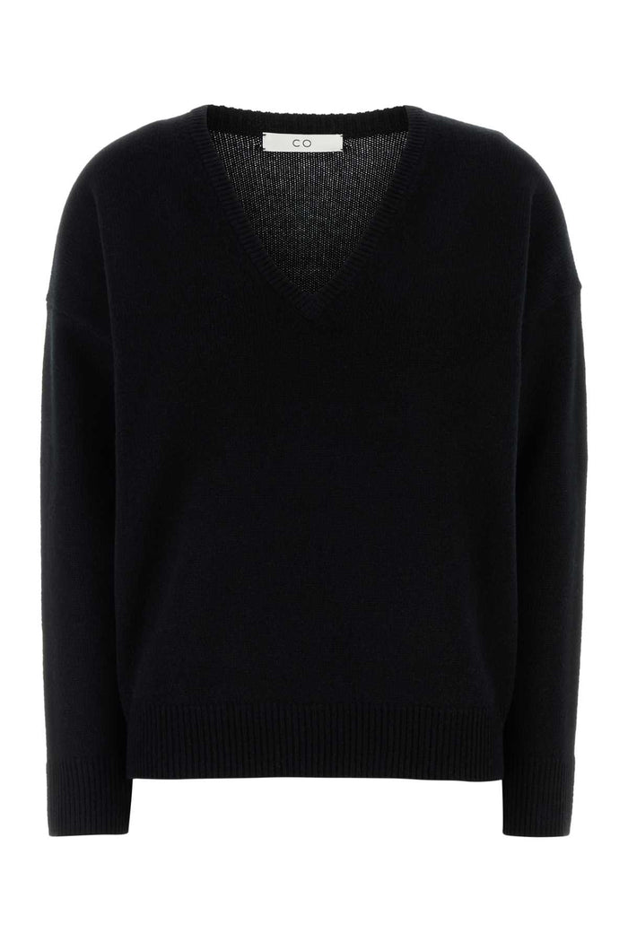 Black Cashmere Sweater Exterior: Maglieria