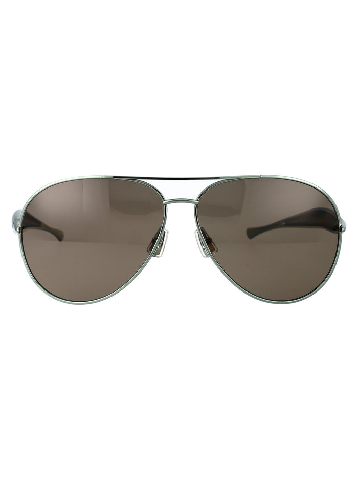 Bv1305s 006 Green Brown Metal Sunglasses