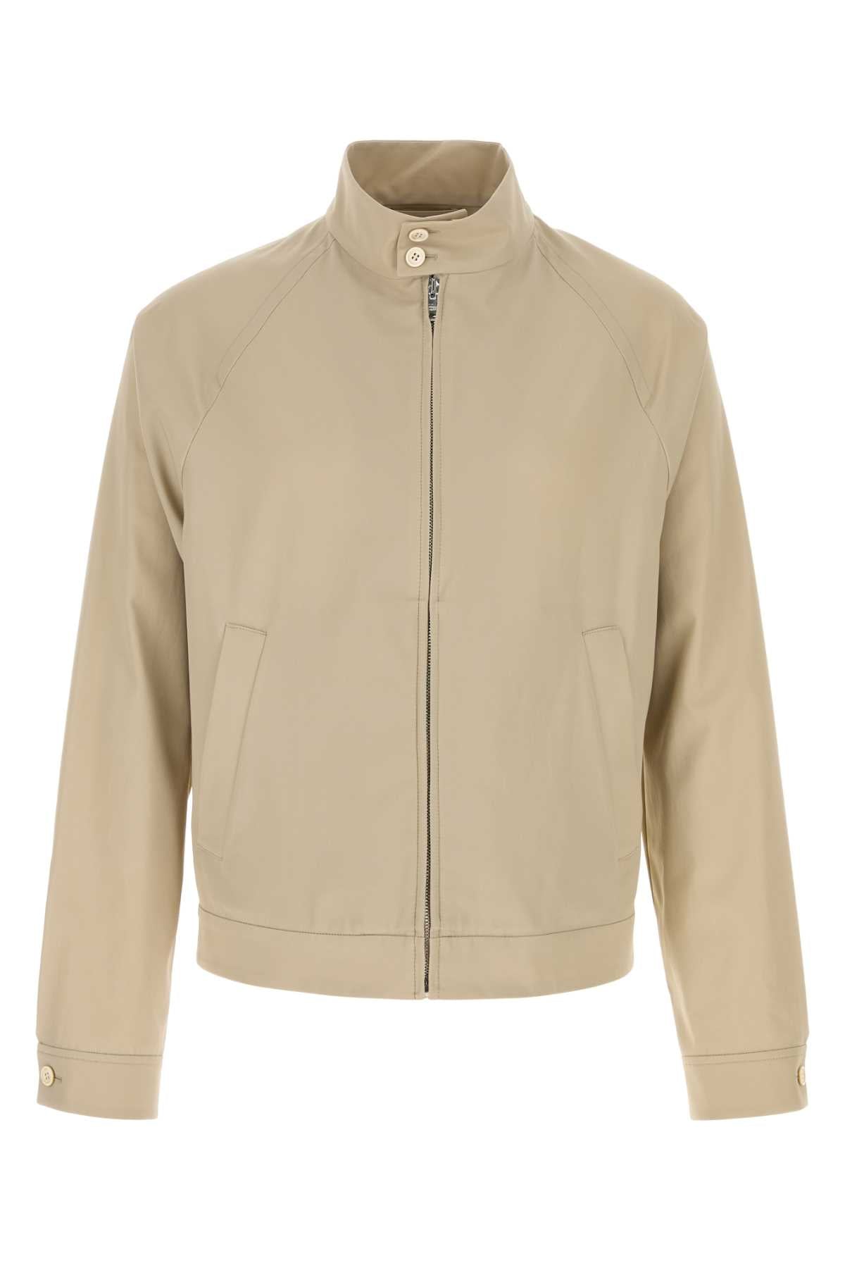 Sand Cotton Jacket Sabbia Exterior: Giubbini