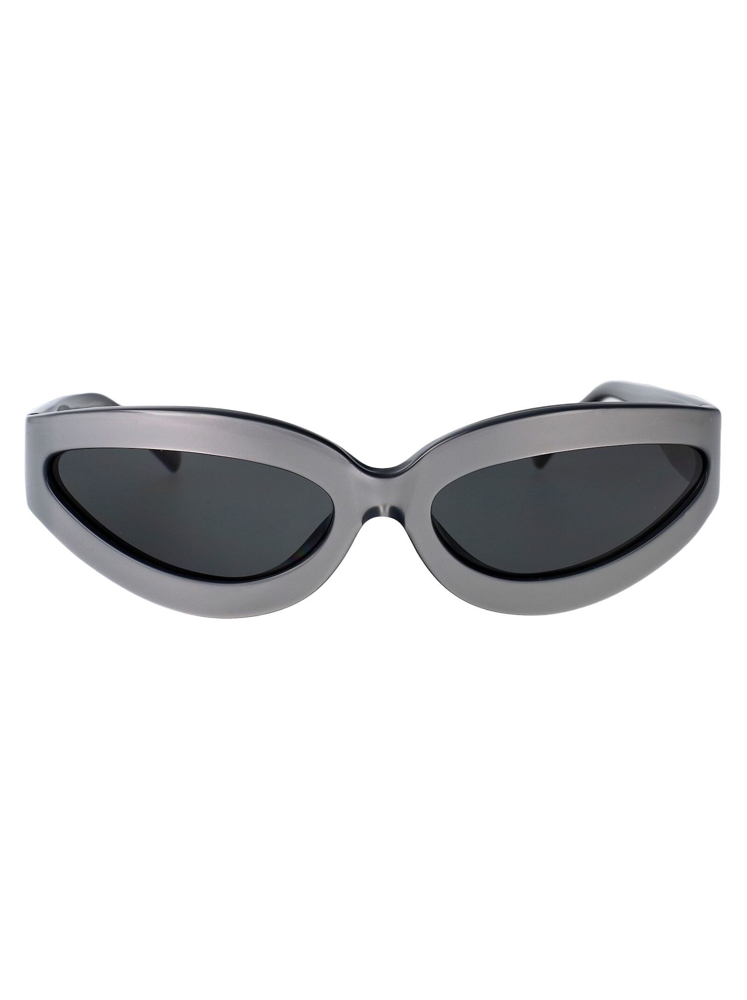 Attico56c4sun Silver/silver/grey Acetate Sunglasses