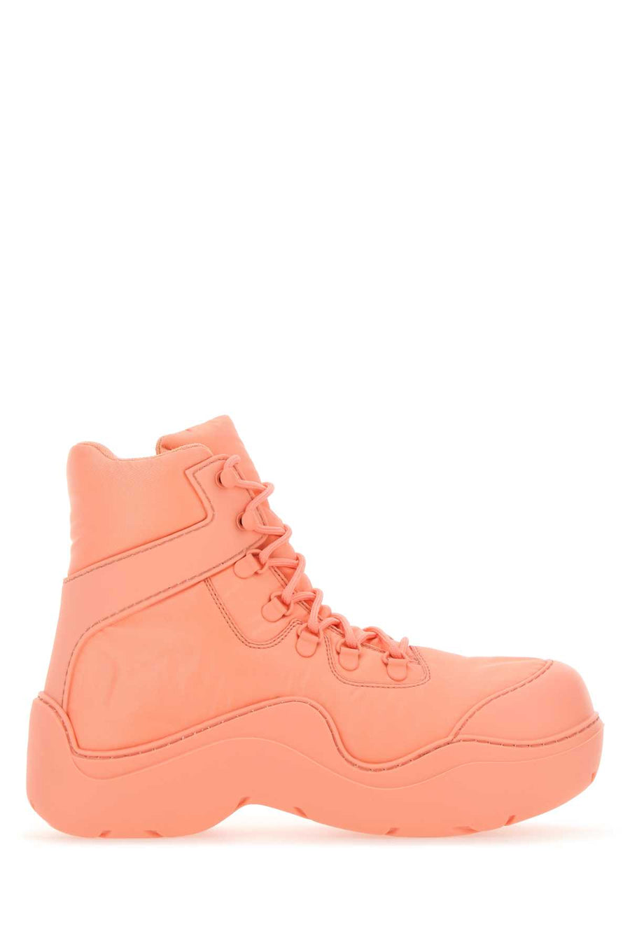 Bottega Veneta Exterior: 100% Nylon boots in orange