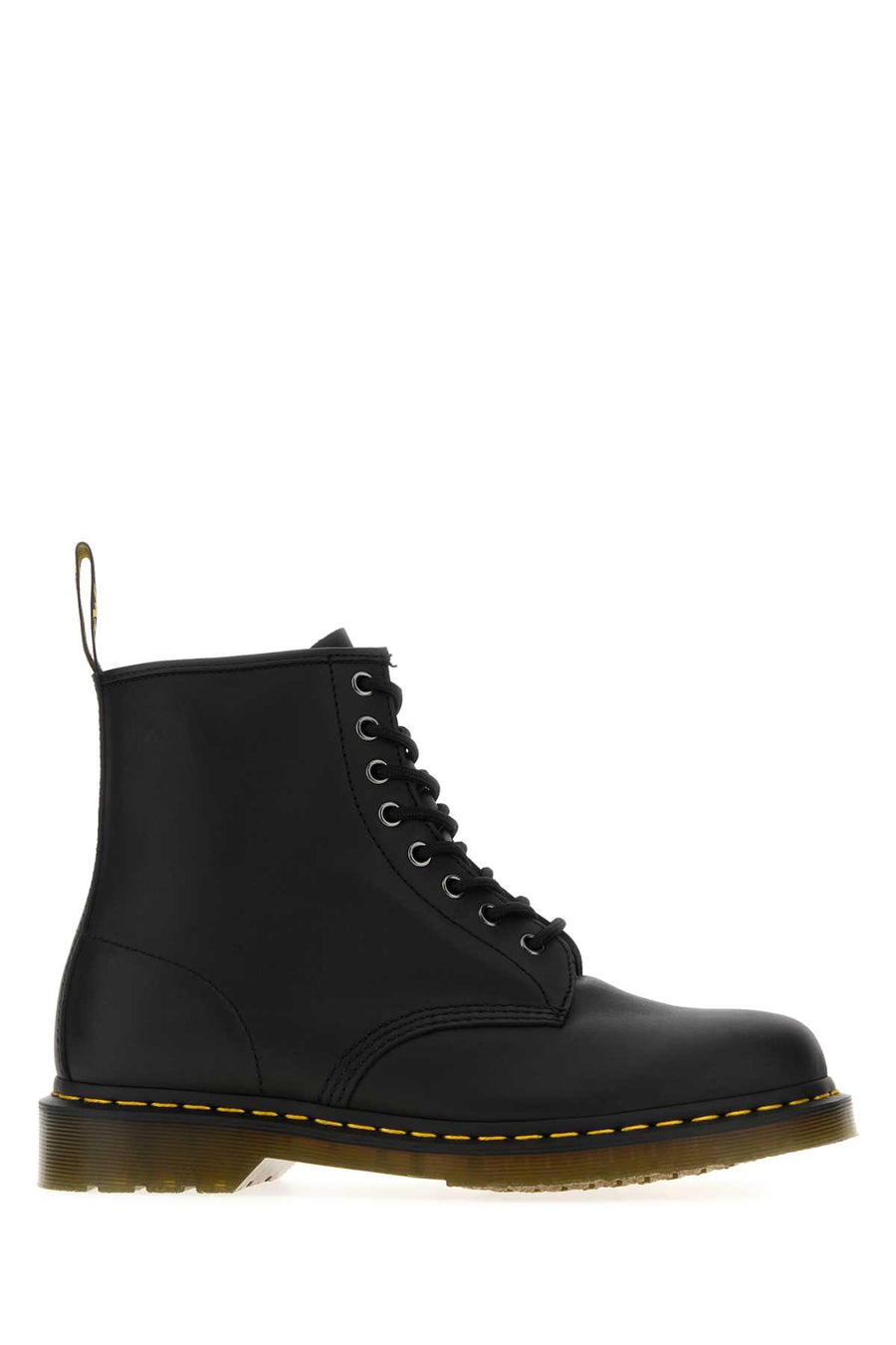 Dr Martens Exterior: 100% Nappa leather; Interior: 100% Leather; Sole: PVC boots in black