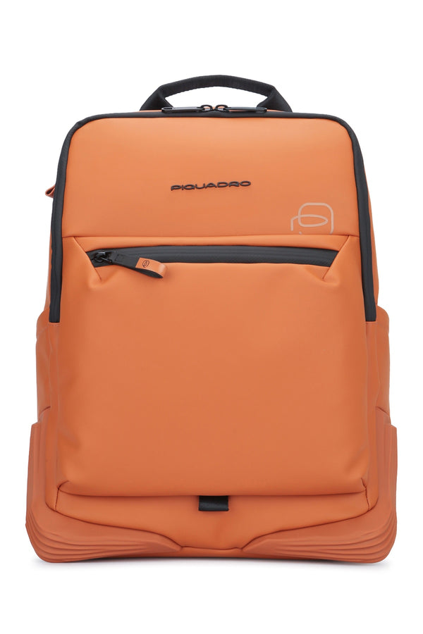 Piquadro Tessuto Tessuto (technical fabric) backpack in orange