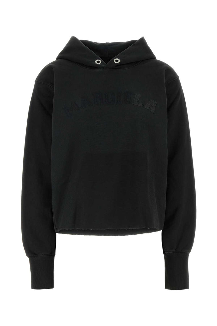 Slate Cotton Sweatshirt Vintagecarbon Exterior: Felpe