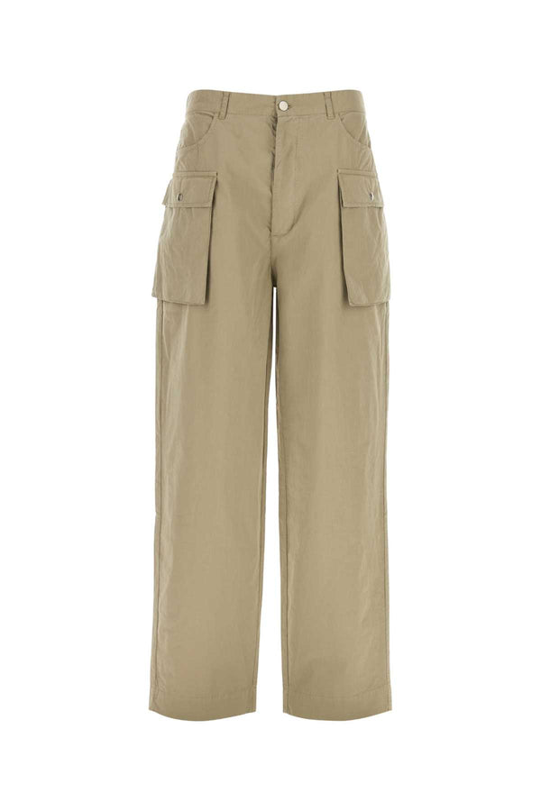 Gimaguas Trousers 100% Cotton cargo pants in beige
