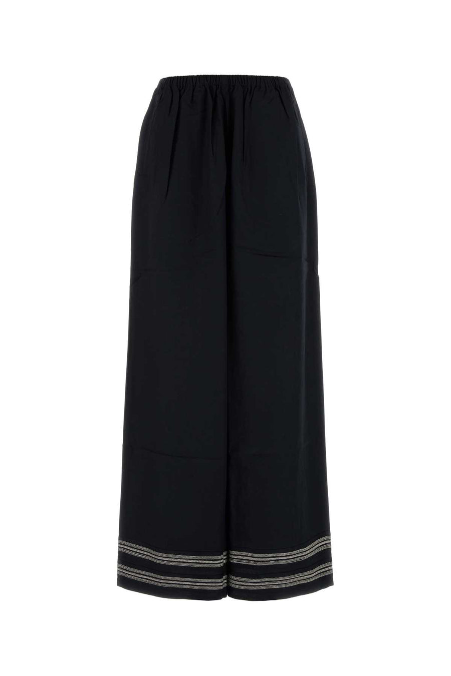 Bode Trouser 100% Viscose trousers in black