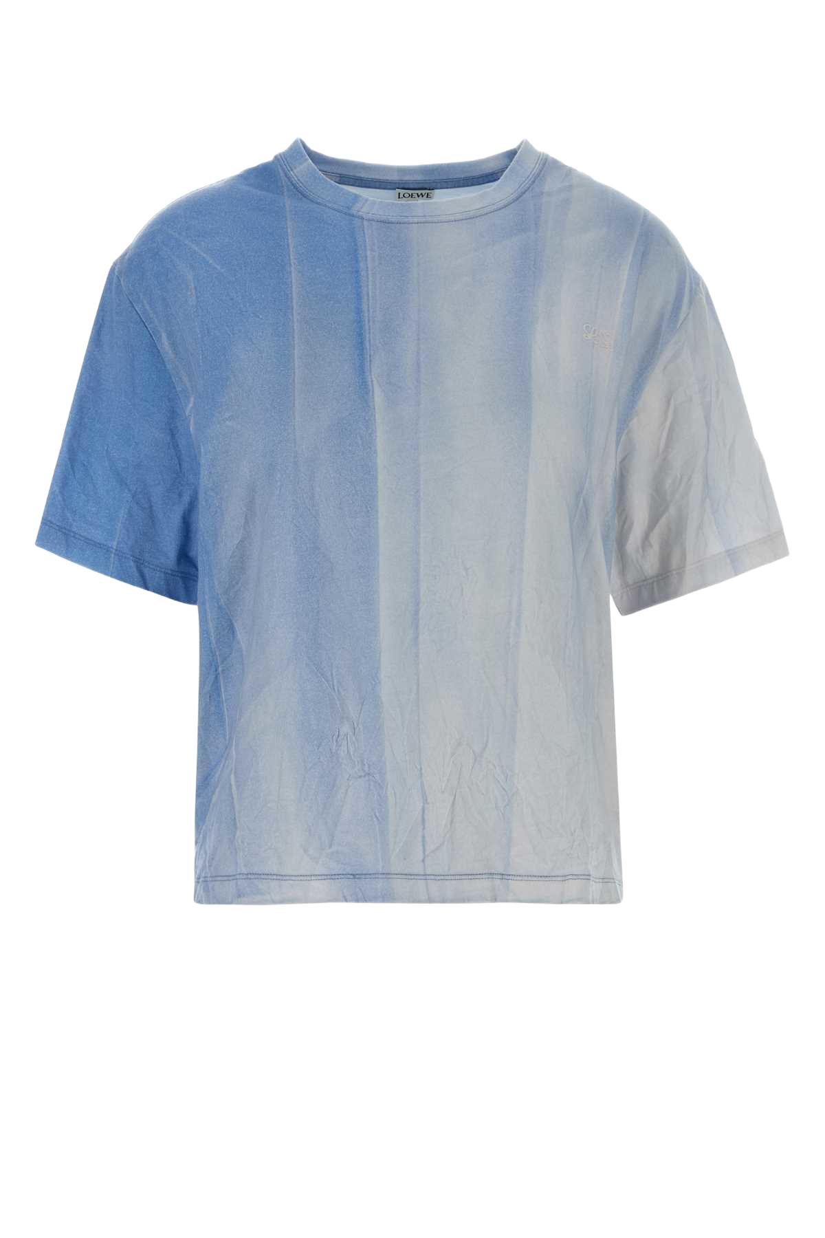 Light-Blue Jersey T-Shirt Light Blue Exterior: Polyester Cotton