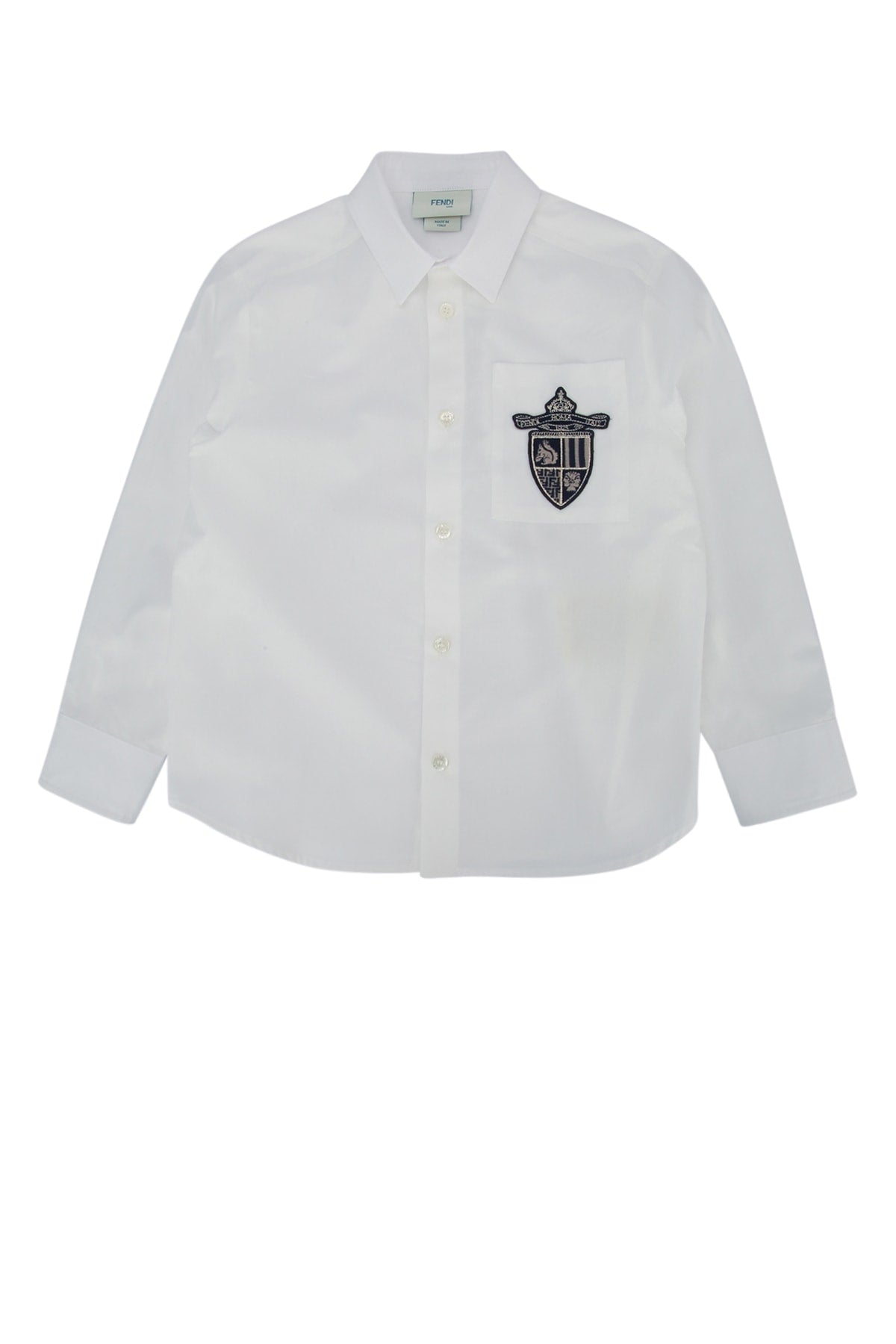Camicia Popeline Gesso Co+bott:mdp Camicie