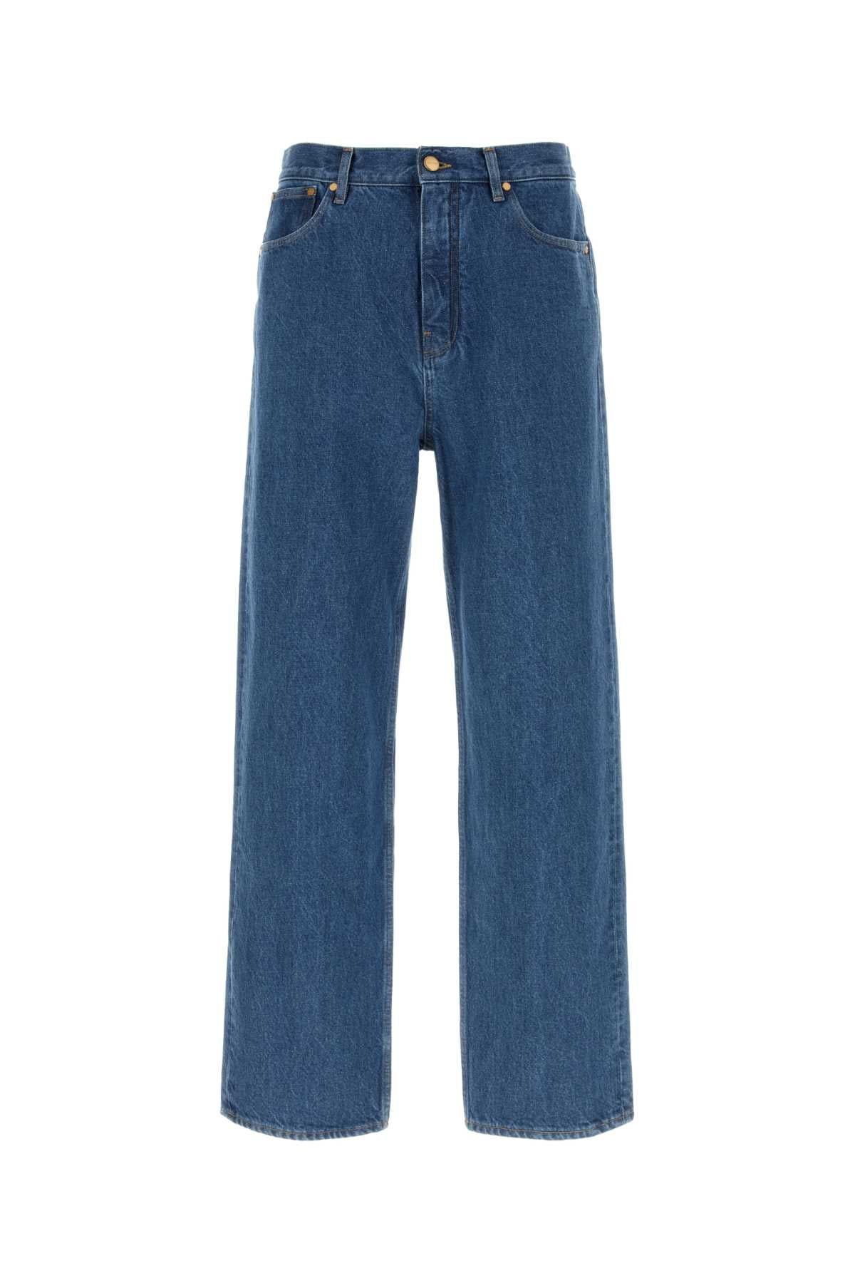 Denim Jeans Mediumdenim Exterior: Cotton