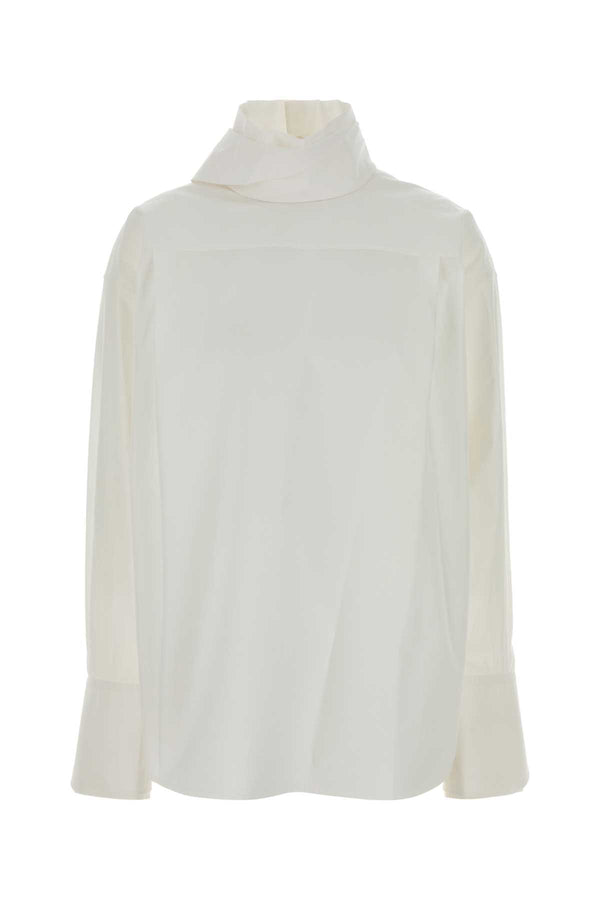 Carven Shirt 100% Cotton blouse in white