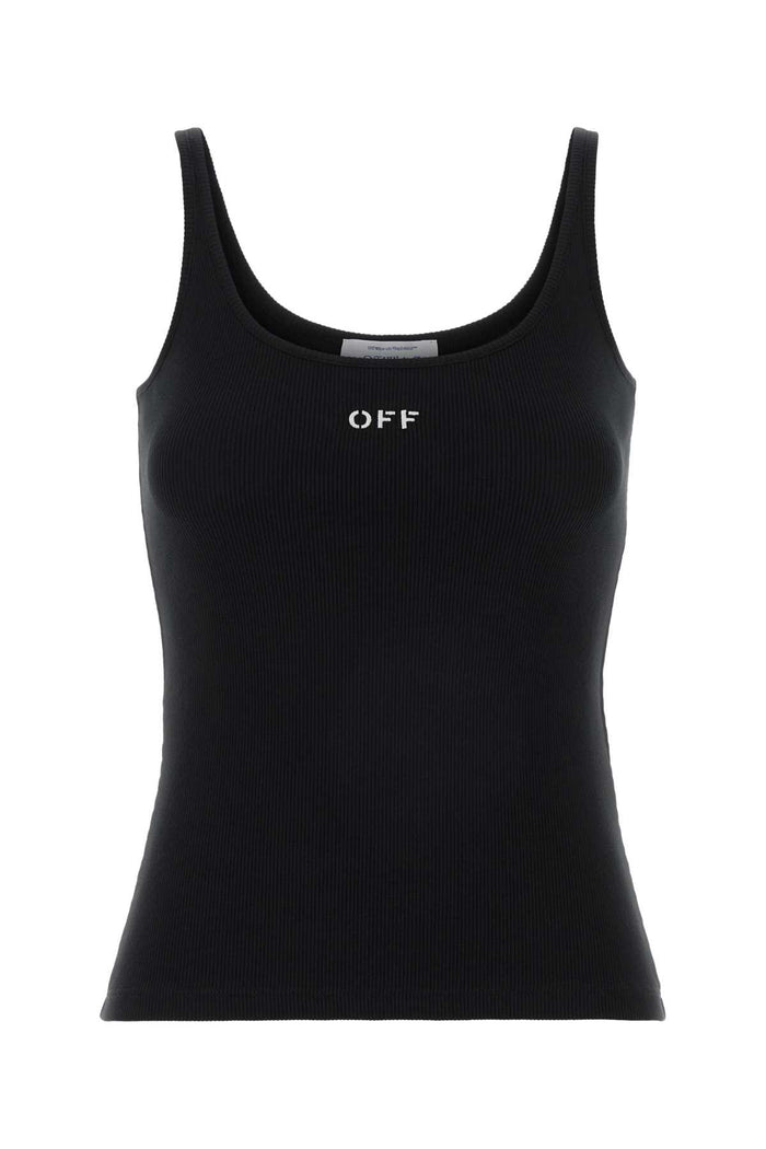 2ad072c99jer002 1001 Blackwhite Exterior: Cotton Elastane Maglie