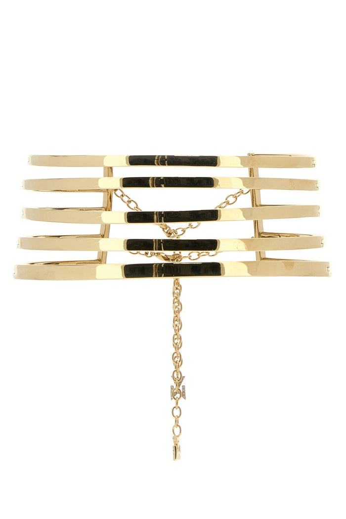 Angelicachoker Goldbase Collane