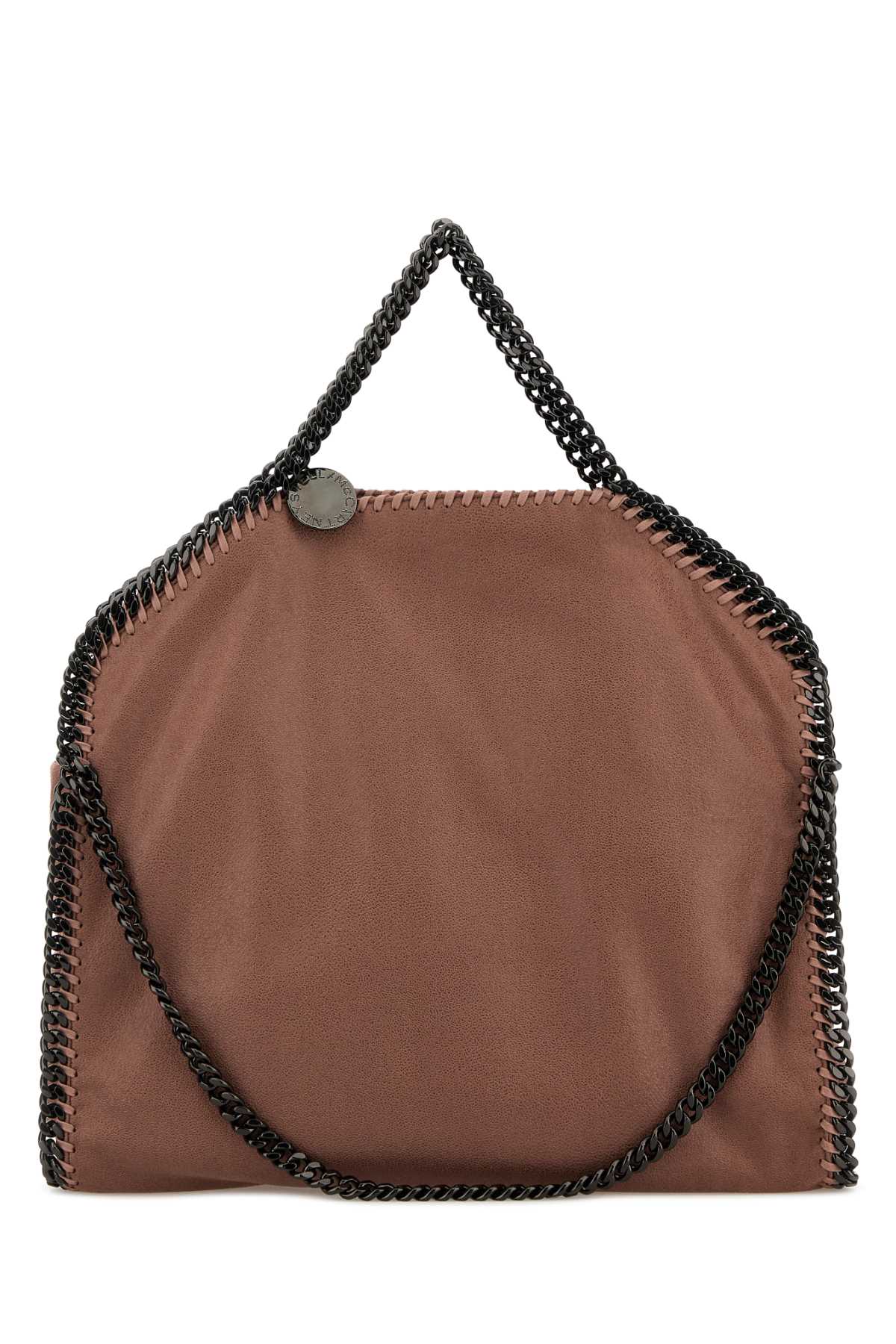Antiqued Pink Shaggy Deer Medium Falabella Handbag Sienna Polyester Borse A Mano
