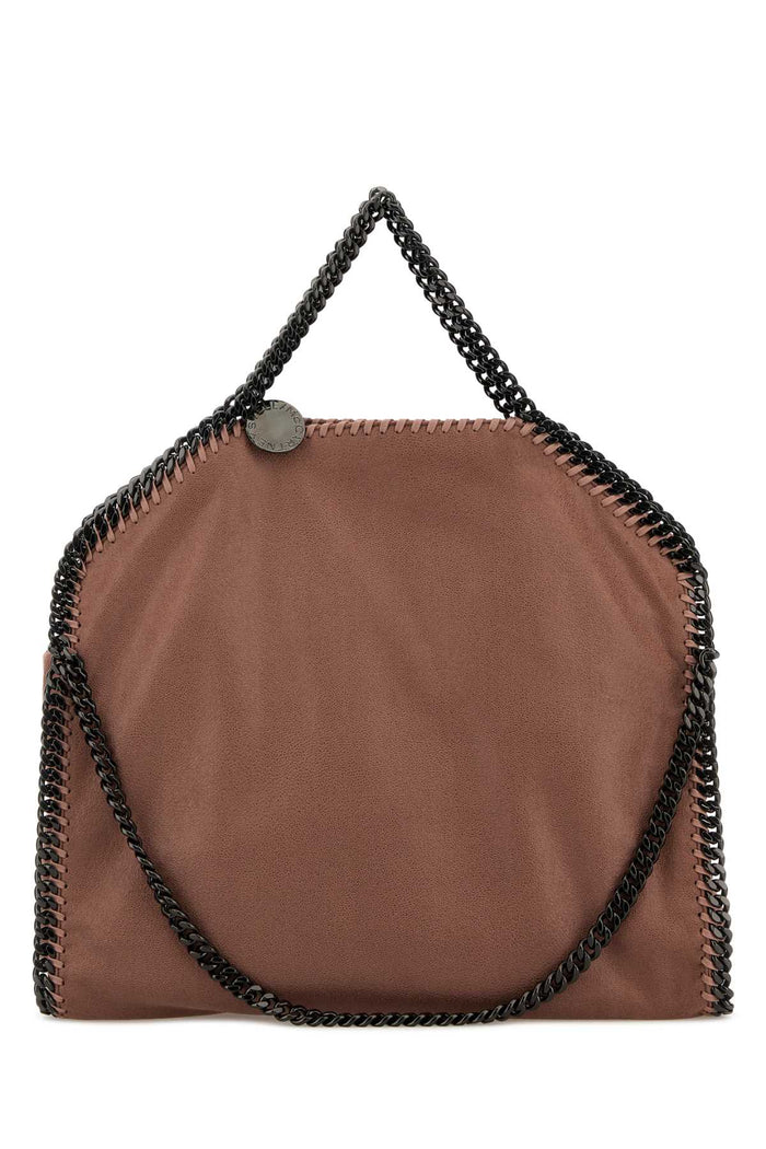 Antiqued Pink Shaggy Deer Medium Falabella Handbag Sienna Polyester Borse A Mano