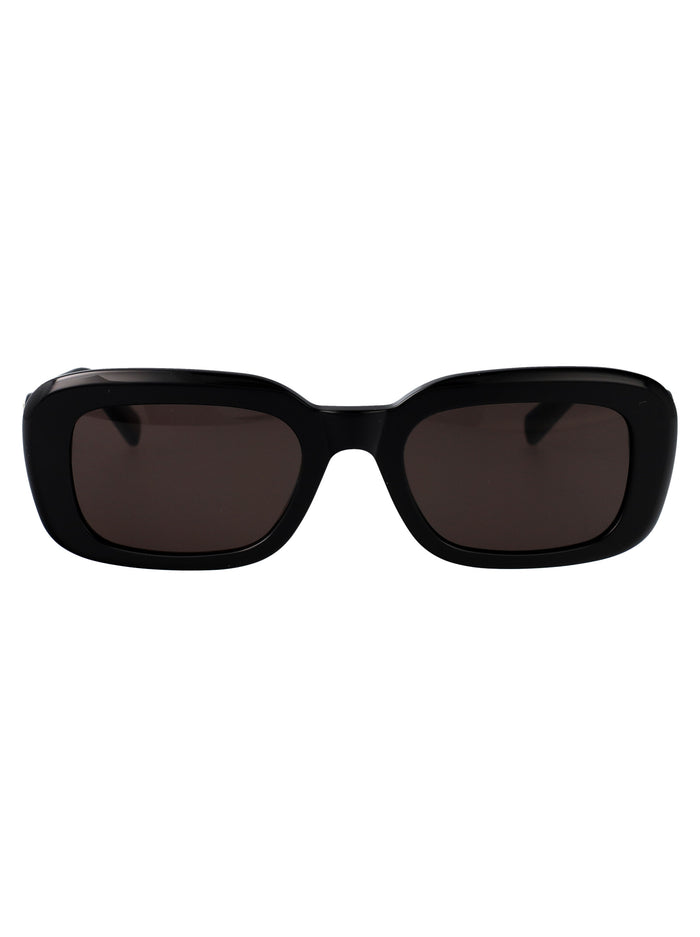 Sl M130 001 Black Acetate Sunglasses