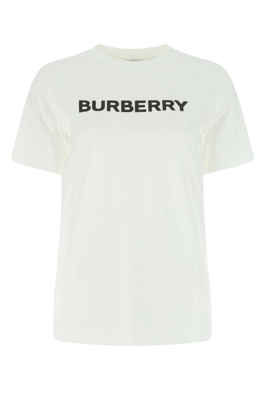 Burberry 100% cotton t-shirt in white